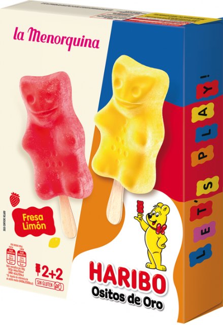 Haribo se alía con La Menorquina para el desarrollo y distribución de dos nuevos helados - 1, Foto 1