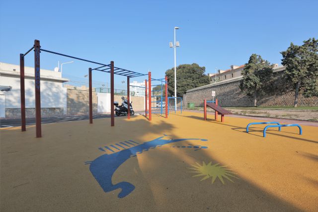 La Autoridad Portuaria inaugura un nuevo parque de Calistenia al servicio de los cartageneros - 3, Foto 3