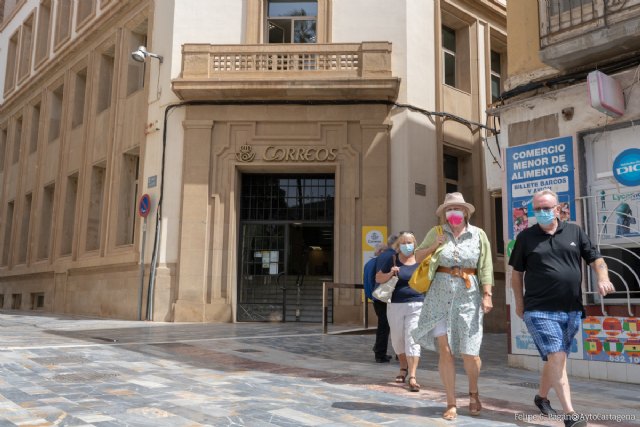 Correos y el Ayuntamiento de Cartagena firman un convenio que permite pagar los tributos municipales en cualquier oficina de España - 1, Foto 1