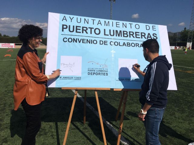 El Ayuntamiento y el Club Deportivo Lumbreras firman un nuevo convenio de colaboración - 1, Foto 1