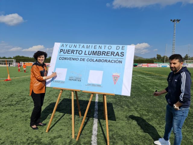 El Ayuntamiento y el Club Deportivo Lumbreras firman un nuevo convenio de colaboración - 2, Foto 2