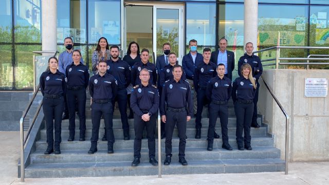 El alcalde da la bienvenida a los 10 nuevos agentes en prácticas de la Policía Local de Torre Pacheco - 3, Foto 3
