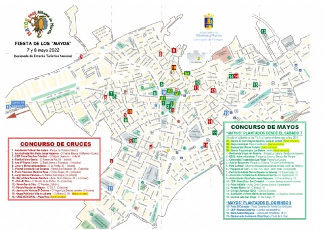 Plano de Mayos y Cruces - Fiestas de Los Mayos 2022, Foto 1