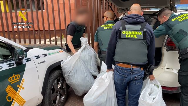 La Guardia Civil desmantela un grupo criminal dedicado al tráfico de marihuana - 1, Foto 1
