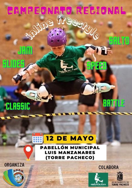 Torre Pacheco acoge el Campeonato Regional Inline Frestyle - 1, Foto 1