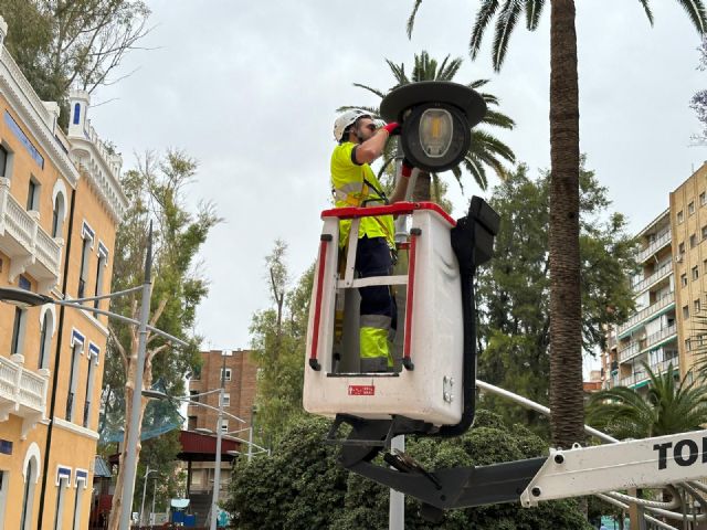 La renovación del alumbrado público reforzará la luminosidad, la seguridad y el valor monumental del Barrio de El Carmen - 2, Foto 2