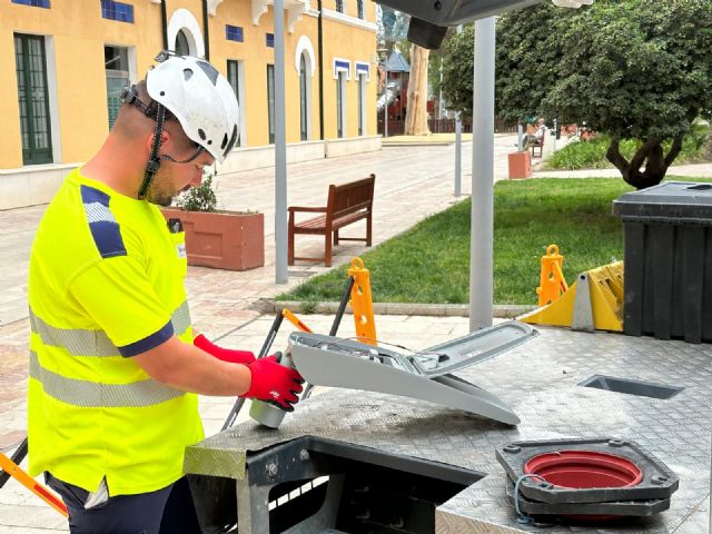 La renovación del alumbrado público reforzará la luminosidad, la seguridad y el valor monumental del Barrio de El Carmen - 3, Foto 3
