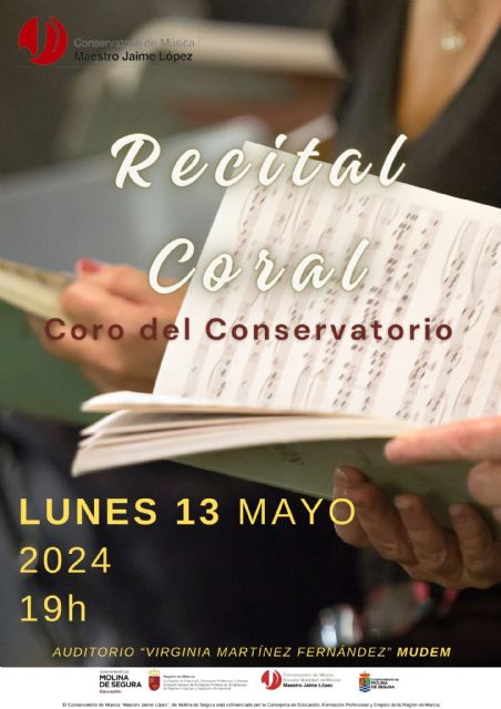 El Conservatorio de Música Maestro Jaime López de Molina de Segura ofrece varias actividades de fin de curso del 8 al 13 de mayo - 1, Foto 1