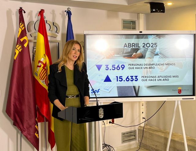 La Región de Murcia es la segunda comunidad que más empleo crea en abril - 1, Foto 1