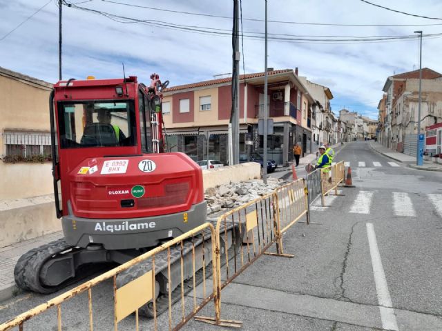 Inicio de las obras del Plan de Obras y Servicios 2024/25 en la Avenida de Cehegín - 2, Foto 2