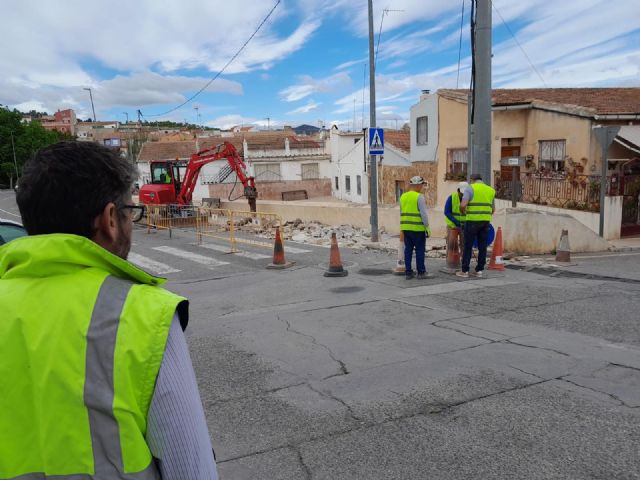 Inicio de las obras del Plan de Obras y Servicios 2024/25 en la Avenida de Cehegín - 3, Foto 3