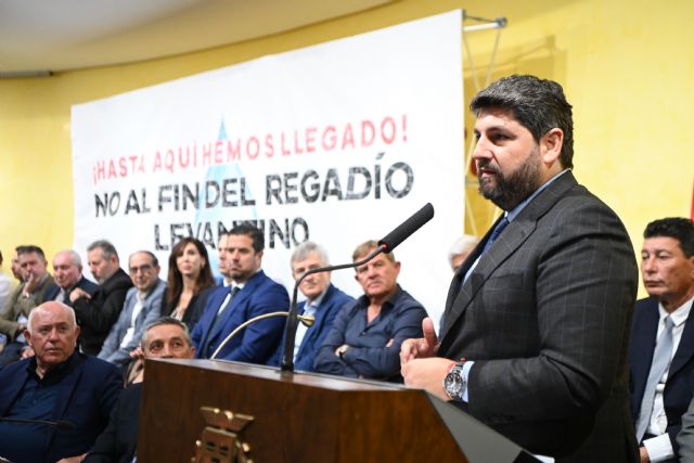 López Miras, sobre el recorte del Tajo-Segura: Nos estamos jugando nuestro futuro como Región - 2, Foto 2