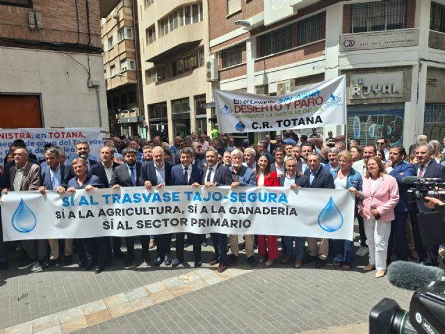 Segado: Mientras la Región y el Levante unen sus voces para impedir el recorte, Lucas se reúne con el brazo ejecutor del Trasvase - 2, Foto 2