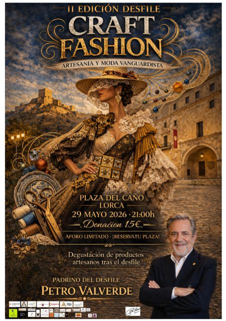 Lorca acoge la II edición del desfile Craft Fashion con la participación del modisto Petro Valverde - 3, Foto 3