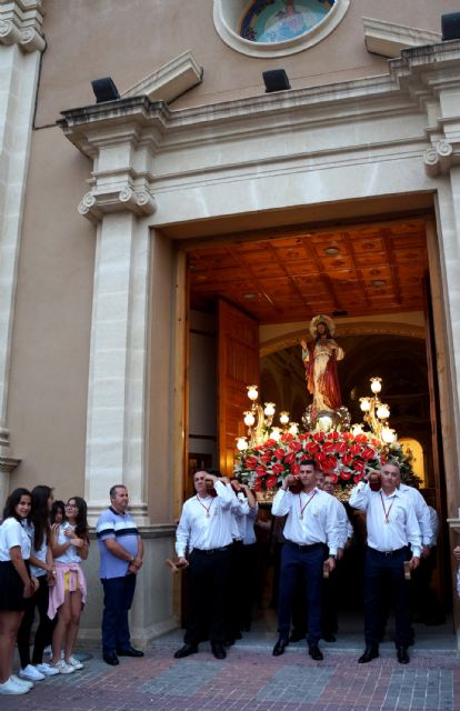 El Sagrado Corazón Jesús desfiló un año más por las calles de Las Torres de Cotillas - 1, Foto 1