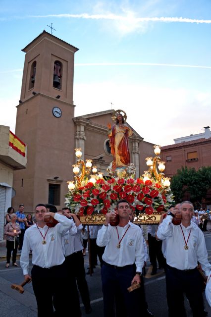 El Sagrado Corazón Jesús desfiló un año más por las calles de Las Torres de Cotillas - 3, Foto 3