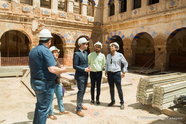 Los trabajos de rehabilitacion del Monasterio de San Gines de la Jara prosiguen segun lo estipulado - 1, Foto 1