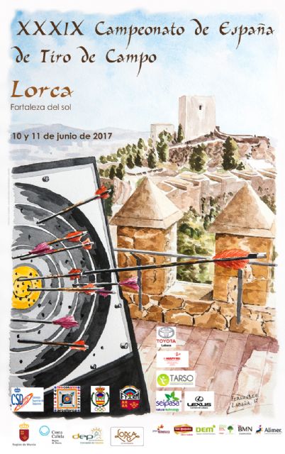 El Castillo de Lorca acoge el Campeonato de España de Tiro con Arco - 1, Foto 1