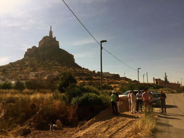 Cs reclama la paralización de las obras ilegales realizadas por el pedáneo del PP en el entorno histórico protegido de Monteagudo - 1, Foto 1