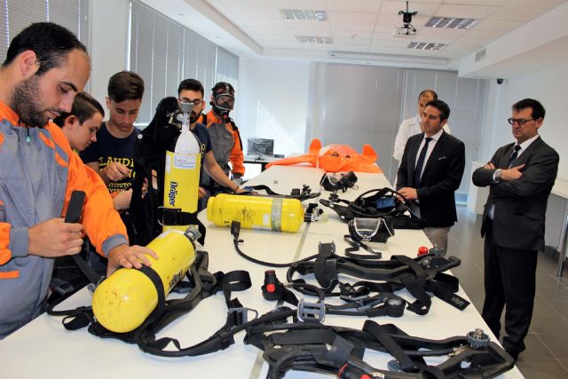 El alcalde de Alcantarilla inaugura las instalaciones del Instituto Superior de Formación Profesional Claudio Galeno Emergencias y Protección Civil - 3, Foto 3