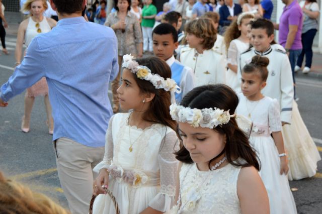 Los niños y niñas que han tomado la primera comunión este año, protagonistas de la procesión del Corpus - 2, Foto 2