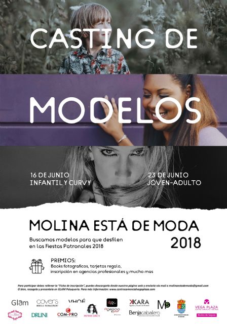 El Ayuntamiento de Molina de Segura, el Centro Comercial Vega Plaza y la productora MS organizan el casting de modelos MOLINA ESTÁ DE MODA 2018 - 1, Foto 1