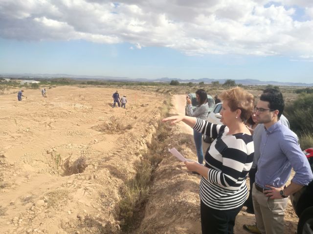 El proyecto murciano de adaptación al cambio climático LIFE AMDRYC4 recibe la primera visita de su supervisor europeo - 1, Foto 1