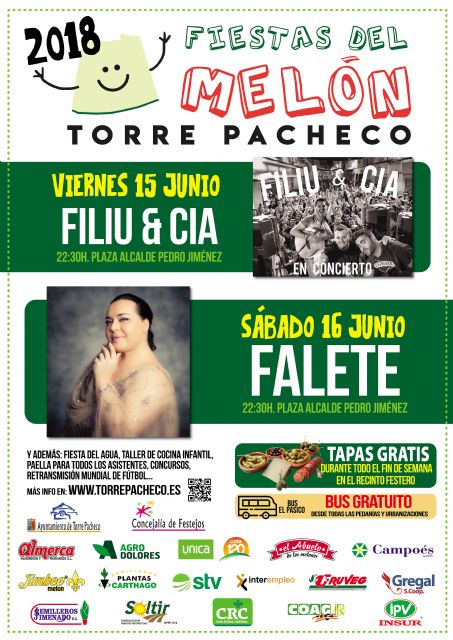 Las FIESTAS DEL MELÓN en Torre Pacheco del 15 al 17 de junio - 3, Foto 3