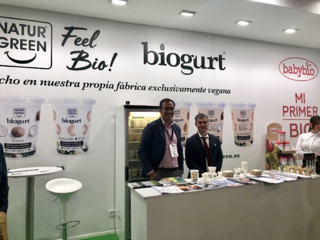 La Región de Murcia presenta un yogur y un kéfir vegetal en la I 'Feria Organic Food Iberia' de Madrid - 1, Foto 1
