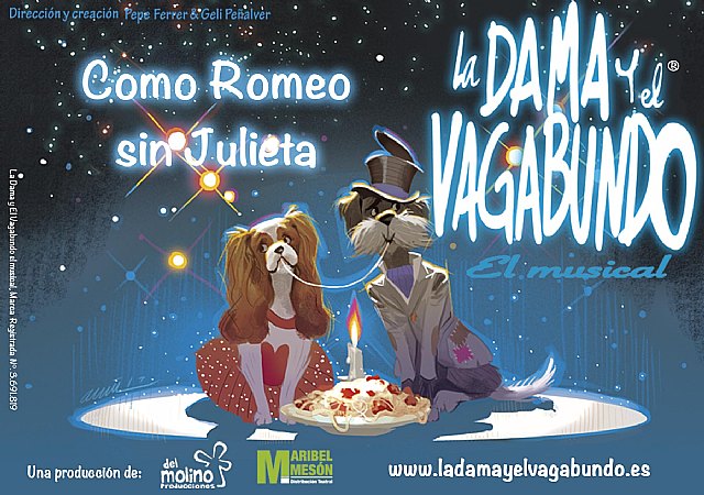 El musical La Dama y el Vagabundo presente como finalista en la gala de la 12 edición de los Premios del Teatro Musical - 1, Foto 1