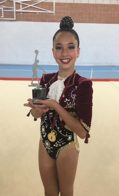 Doble oro para el Rítmica Las Torres en el regional nivel 1 - 1, Foto 1