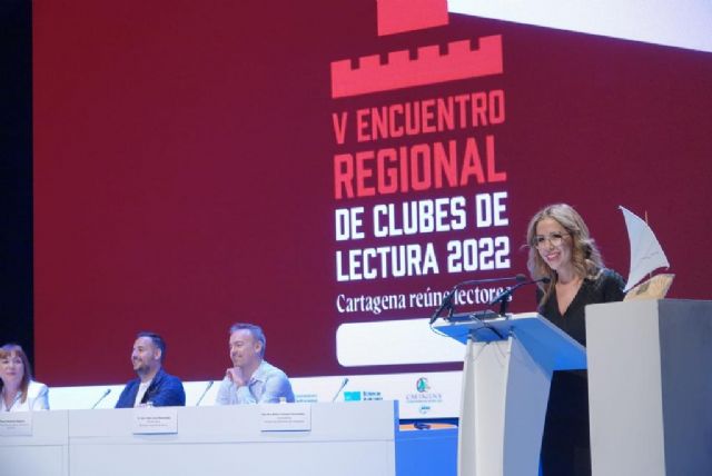 Más de 200 personas se dieron cita en el V Encuentro Regional de Clubes de Lectura que se celebró en Cartagena - 1, Foto 1