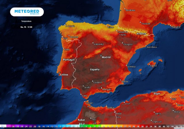 El viernes será un día caluroso con máximas de más de 40 °C en puntos del valle del Guadalquivir., Foto 1