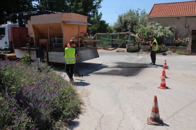El Ayuntamiento reparará el asfalto deteriorado en calles y caminos de Alhama - 1, Foto 1