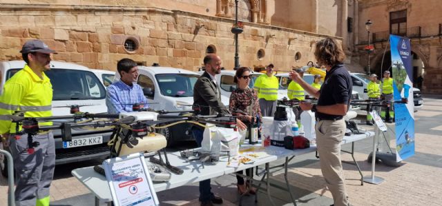 El Ayuntamiento de Lorca trabaja en el control de plagas durante todo el año e intensifica las labores con nuevos tratamientos y drones de cara al verano - 1, Foto 1