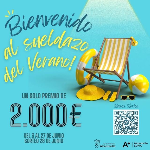 Los comercios de Alcantarilla sortean un 'Sueldazo de Verano' de 2.000 euros entre sus clientes - 3, Foto 3