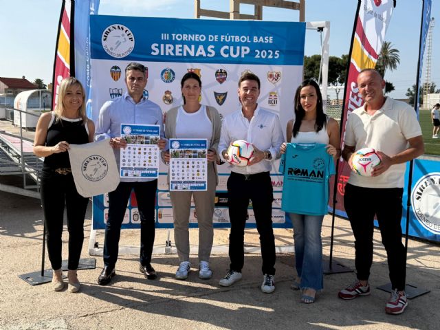 Presentado el III torneo de fútbol base sirenas cup, con la participación de las mejores canteras profesionales del país - 1, Foto 1