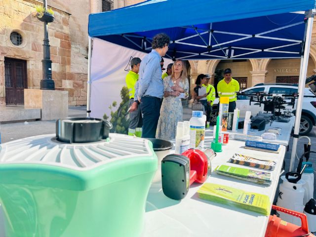 El Ayuntamiento de Lorca intensifica su lucha contra las plagas urbanas con tratamientos específicos y el uso de un dron - 1, Foto 1