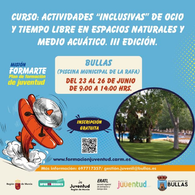 Bullas acoge la III Edición del curso sobre actividades inclusivas en la naturaleza y el medio acuático - 1, Foto 1