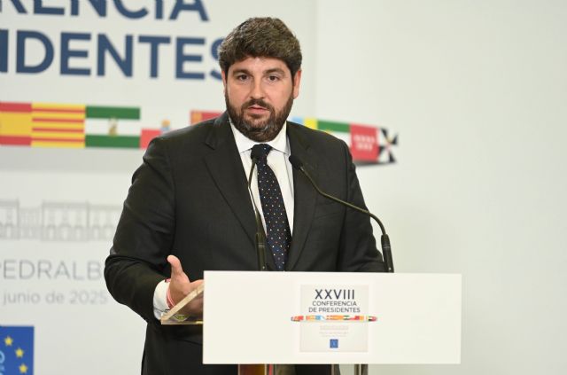 López Miras exige un calendario para reformar el sistema de financiación autonómica en una Conferencia sin compromisos de Sánchez - 1, Foto 1