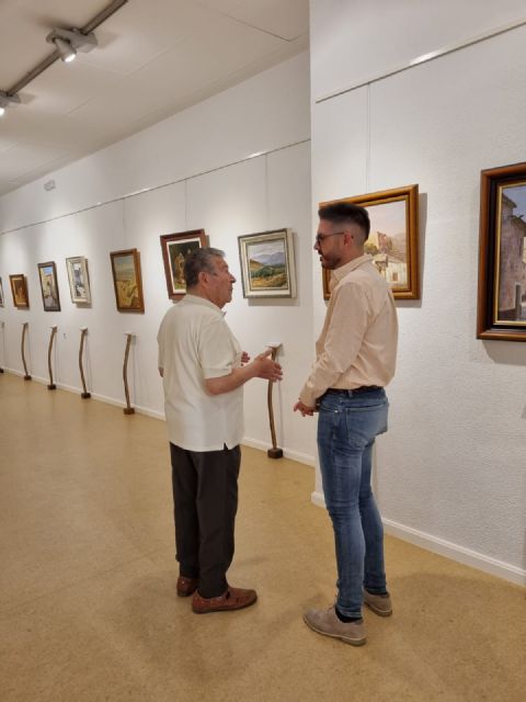La Casa de la Cultura de Bullas acoge una exposición de Andrés Escámez, maestro del óleo - 3, Foto 3