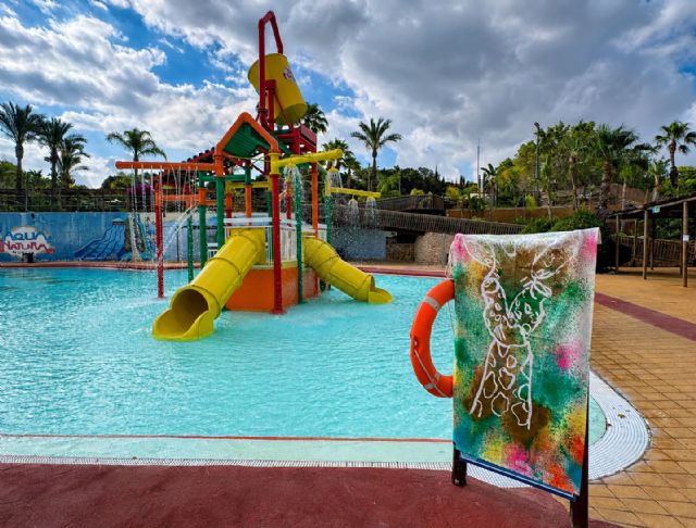 Terra Natura Murcia pone a la venta una toalla diseñada por una artista de ASSIDO - 2, Foto 2