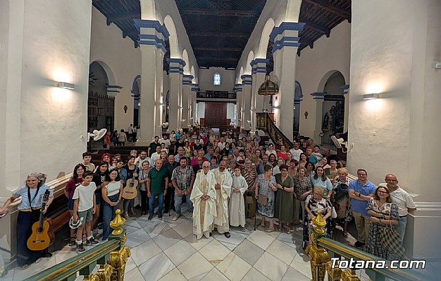 Sesenta años de sacerdocio, humildad y servicio: Totana homenajea a Isidro Molino en sus Bodas de Diamante Sacerdotales, Foto 8