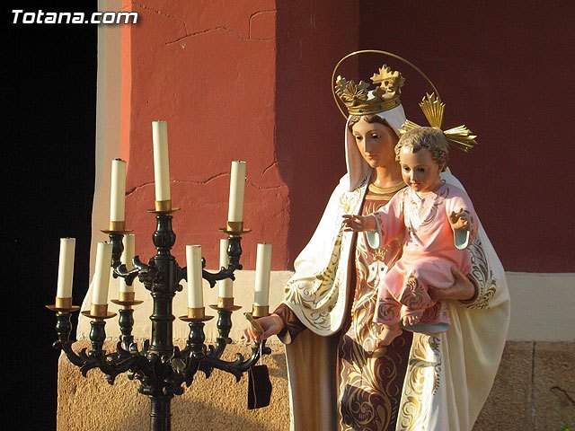 El próximo sábado 16 de julio se celebrará la tradicional misa en el Cementerio Municipal “Ntra. Sra. del Carmen” por su onomástica, Foto 1