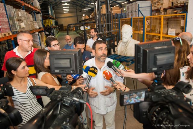 Identificado un busto de Jiménez de la Espada tras 81 años olvidado en los almacenes municipales - 2, Foto 2