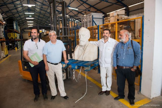 Identificado un busto de Jiménez de la Espada tras 81 años olvidado en los almacenes municipales - 5, Foto 5