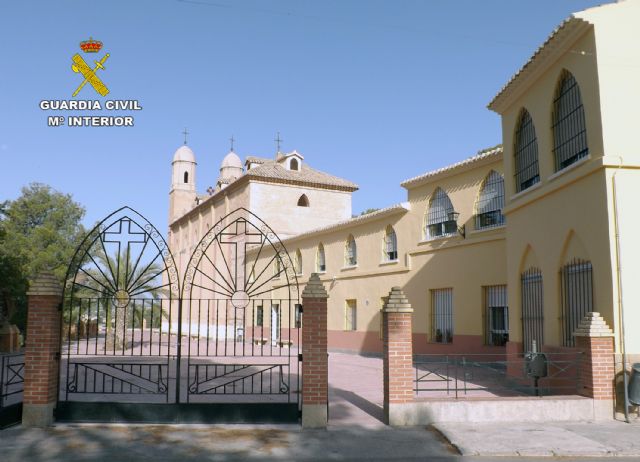 La Guardia Civil detiene a un peligroso delincuente por el asalto a la ermita del Santo Cristo del Consuelo de Cieza - 1, Foto 1
