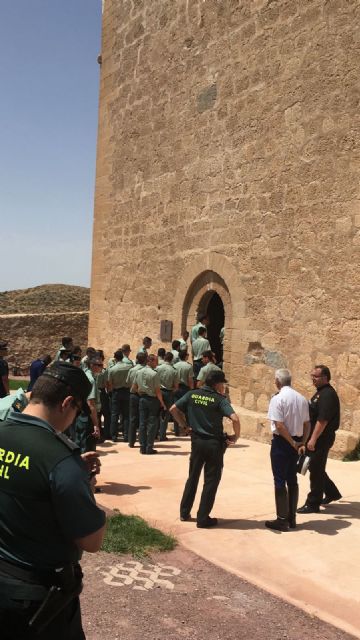 La Fortaleza del Sol recibe la visita de 106 alféreces de la Academia Especial de la Guardia Civil de Aranjuez - 1, Foto 1