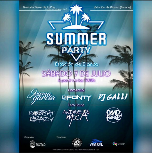 Concierto de Retropop, concurso Súperstar y Summer Party Dj´s para finalizar la Semana de la Juventud de la Estación de Blanca - 1, Foto 1
