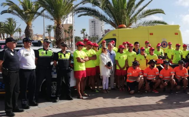 El Plan Copla presta servicio en 18 puestos de primeros auxilios y vigilancia de San Javier - 1, Foto 1